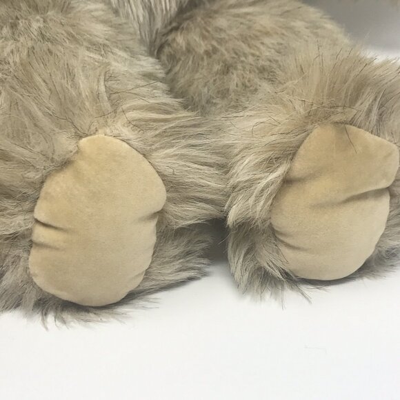 RARE Hudsons Bay Trading Vintage 17" Grey Floppy Ear BUNNY Plush Stuffed Toy - Picture 8 of 12